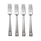 Oneida Wedgwood Oberon Set of 4 Dinner Forks 18/10 Stainless 7 7/8"